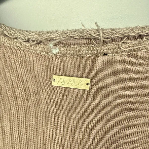 Alala Cypher Sweatshirt‎ Distressed Size XS Style #ALALA30084 Lightweight Fleece - Image 7