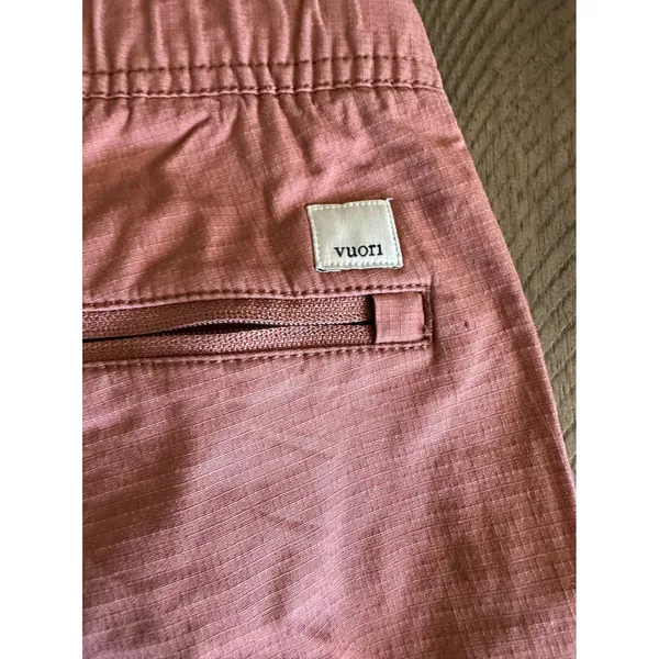 Vuori Women's Ripstop Pants – Dusty Rose / Clay – Size Small (2-4) - Image 3