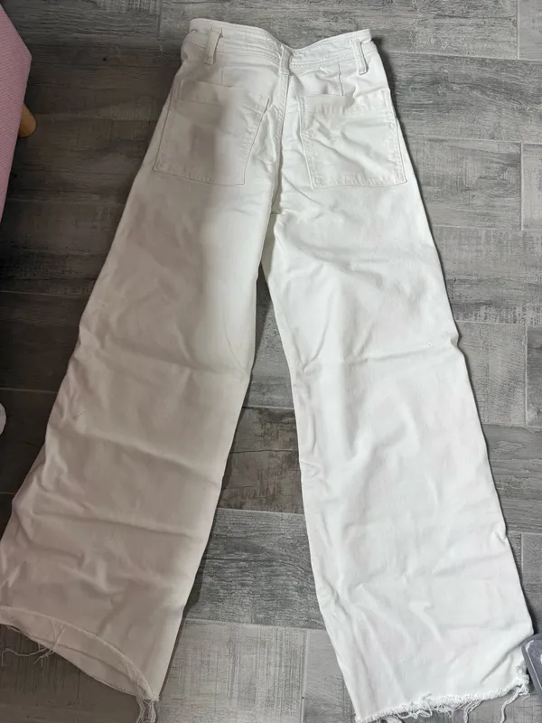 ZARA Jeans High-Rise Wide-Leg - Image 5