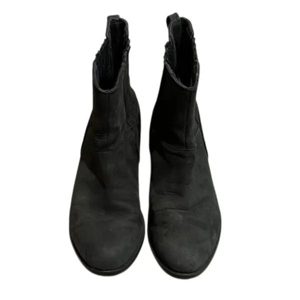 Sorel Lolla Black Leather Chelsea Ankle Boots Womens Size 8.5 NL3078-010 - Image 3
