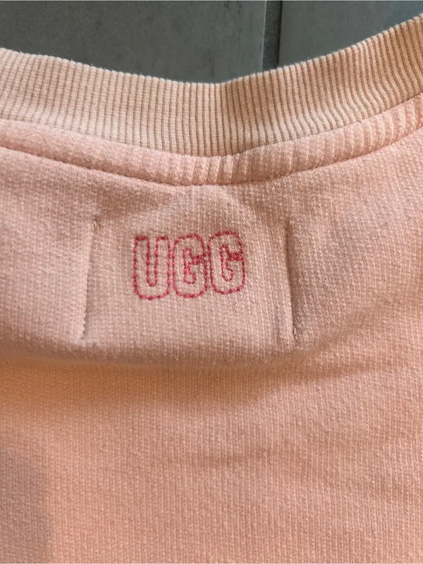 UGG Brook Balloon Sleeve Crewneck — Pink - Image 5