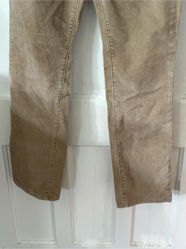 GAP Slim Corduroy Pants in Khaki - Image 3