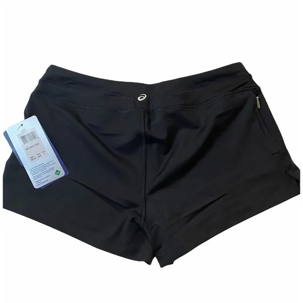 Asics Abby Loose Fit Shorts Womens Small Black Running Shorts NWT WS1207-9090 - Image 8