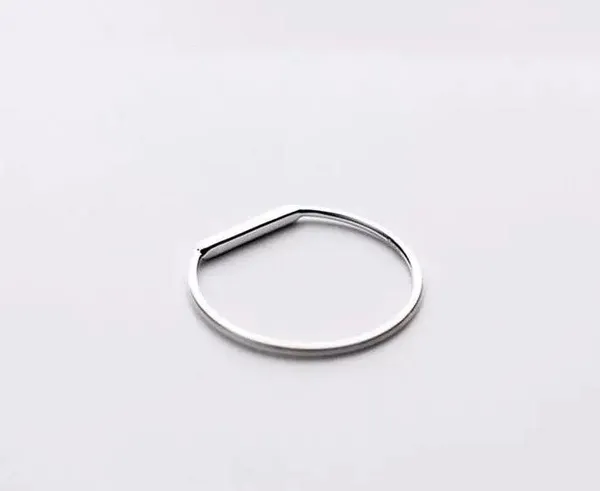 SIZE 7 Dainty 925 Love Letter Ring - Image 6