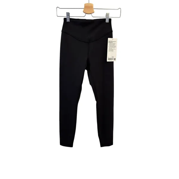 Lululemon Wunder Under SmoothCover High-Rise Tight 25" Size 4 Black NWT - Image 5
