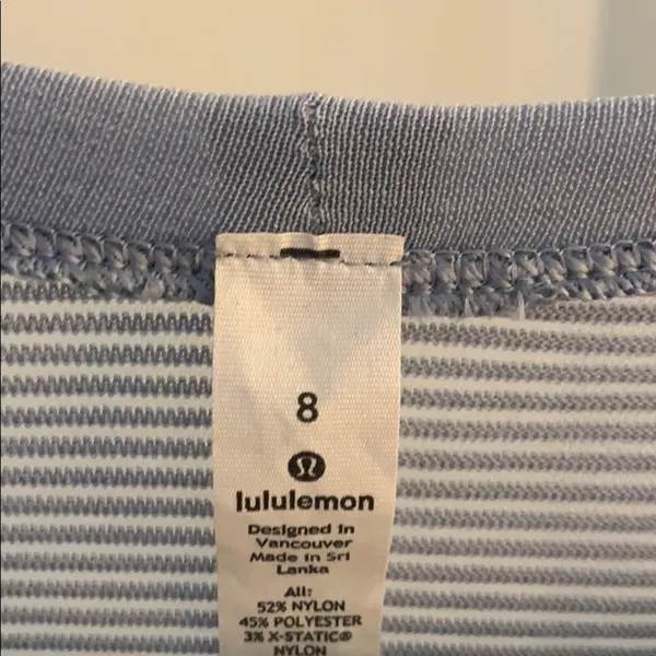 lululemon long sleeve blue shirt - Image 4