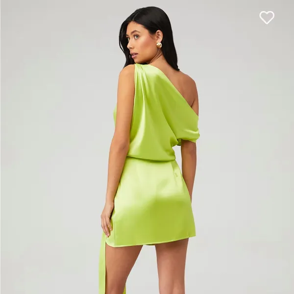 NONCHALANT LABEL X FASHIONPASS NATALIE DRESS in citrone - Image 5