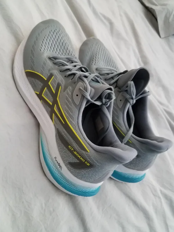 Asics GT-2000 12 Gray Teal Running Athletic Sneakers Mens Size 11 - Image 4