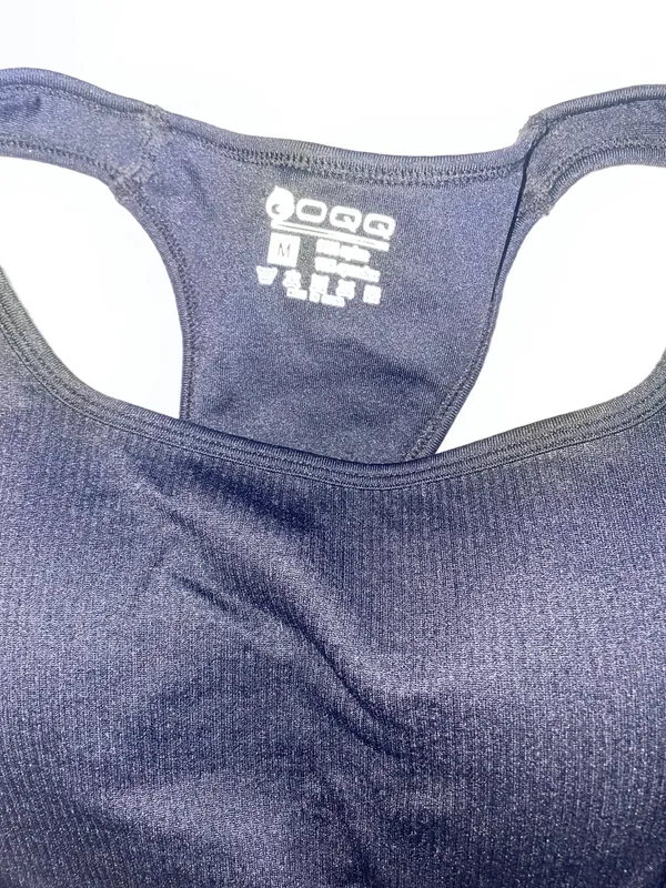 O QQ workout jumpsuit Black Size M - Image 2