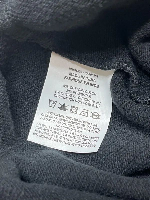 Nike Cuffed Black Sweatpants - Image 5