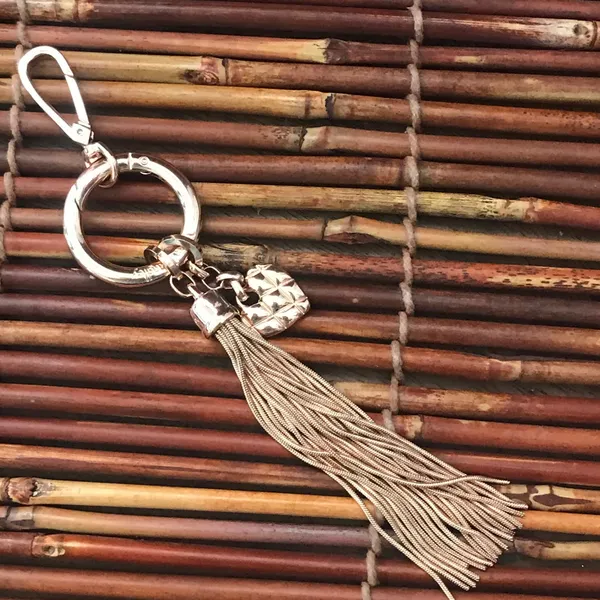 Vera Bradley Love Hope Bag Charm Rose Gold - Image 5