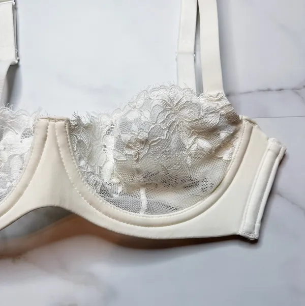 Femme Lace Balconette Bra - Image 3