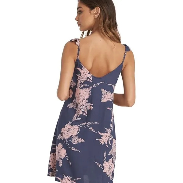ROXY Floral Mini Dress Small - Image 2