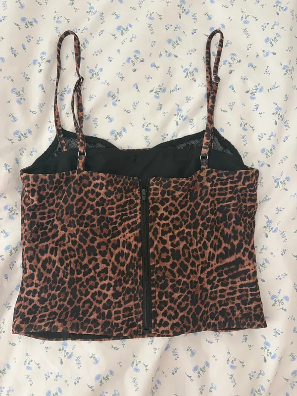 Small Edikted Tank Top Cheetah - Image 3