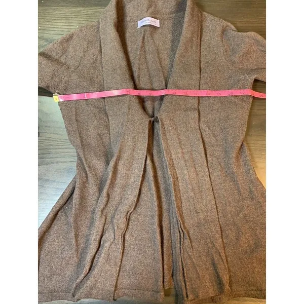 Brunella‎ Gori Merino Wool Cardigan Brown Sweater Women's Medium Boho Artsy - Image 11