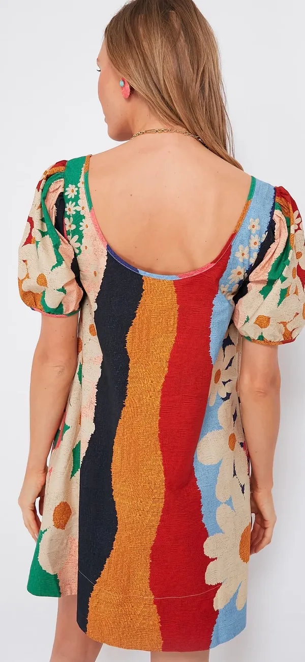 FARM Rio Super Fun Daisy Mini Dress - Image 4