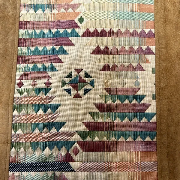 VTG Native Components Handmade in America Vintage Tapestry Vest Size Small - Image 6