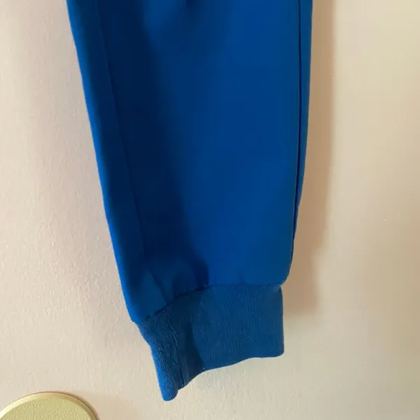 FIGS Royal Blue Zamora Jogger Scrub Pants Uniform Nurse Doctor size Medium Tall - Image 5