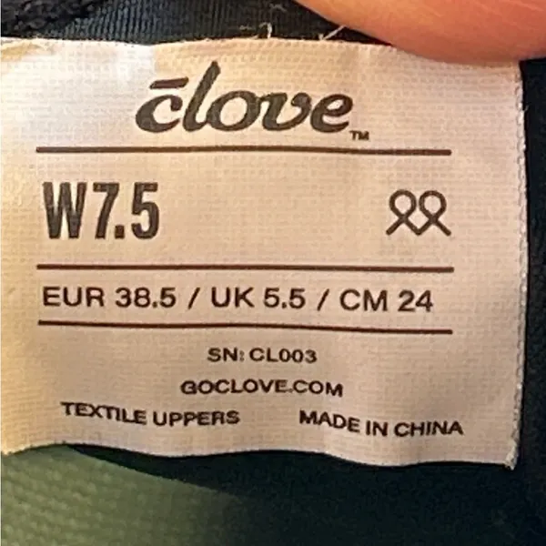 CLOVE Classic Fluid Resistant Nursing Sneaker Shoes CL003 Brilliant White W 7.5 - Image 11