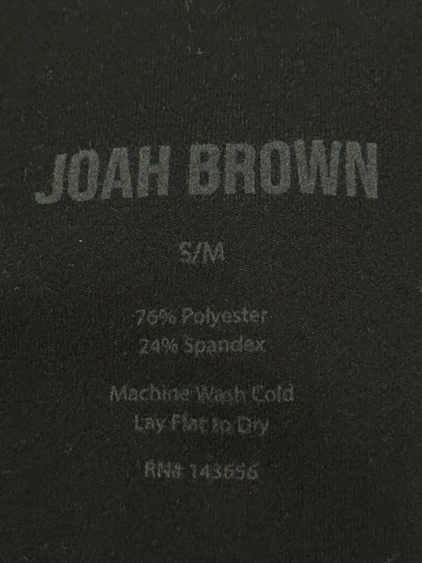 Joah Brown Second Skin Leggings Small Medium Black Workout Athleisure Minimal - Image 9
