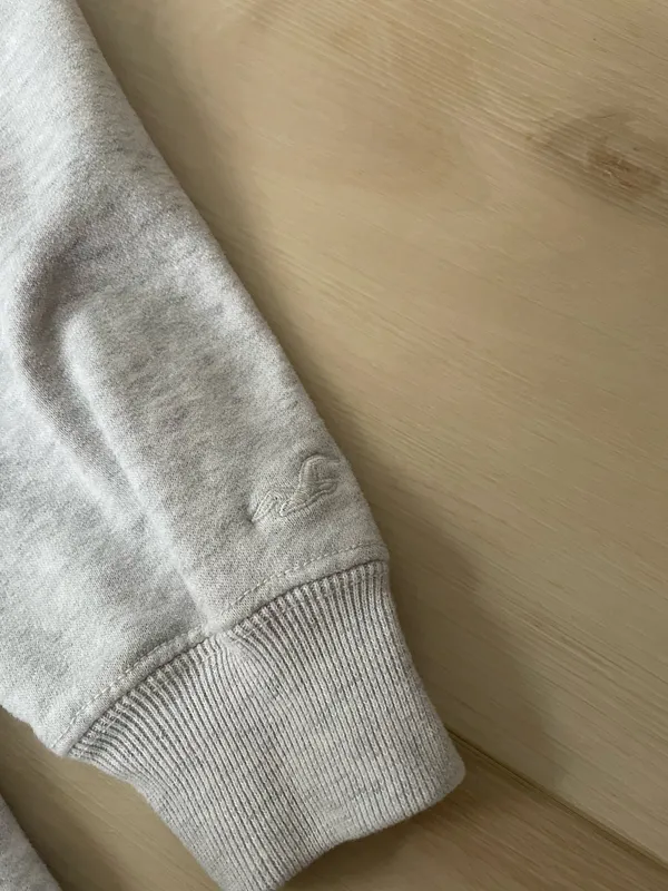Grey Hollister Hoodie - Image 3
