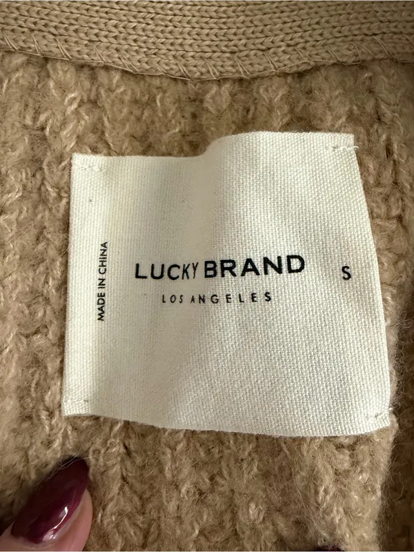 Lucky Brand Cozy Collared Cardigan Sweater - Image 5
