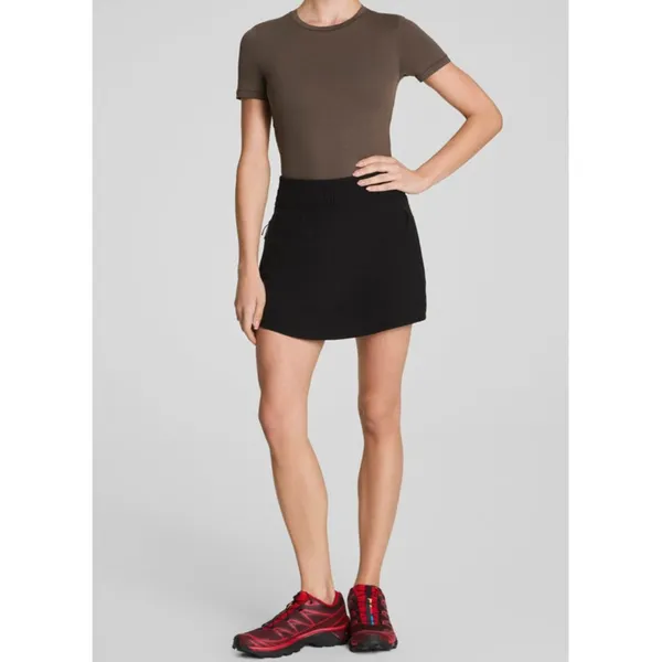 Spanx On The Move High-Rise Mini Skort Very Black Utility Hi-Waist Waisted Skirt - Image 6