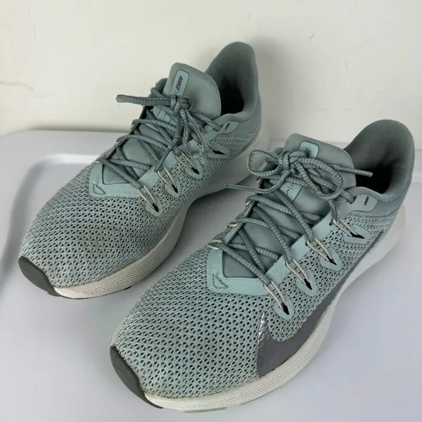 Nike Quest 2 Athletic Running Shoes Sz 7.5 Blue Green - Image 11
