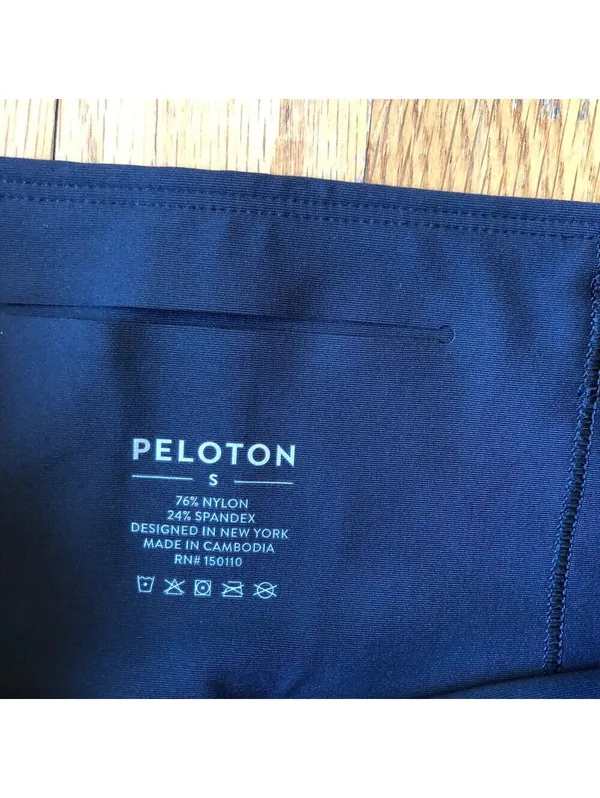 Peloton NWOT Women's Black Biker Shorts Size S - Image 5