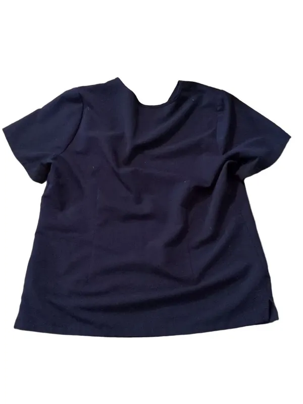 Figs Navy Blue Scrub Top Size Large - Image 6