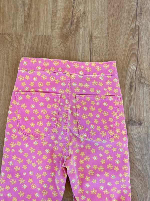 Zara Patterned Jean flare - Image 2