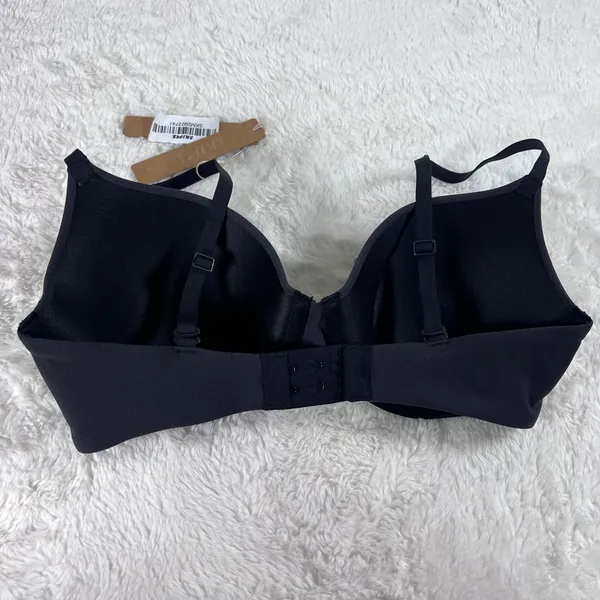SKIMS Weightless Demi Bra Onyx‎ Black 32D Underwire Lightweight SKM2923741 NEW - Image 5