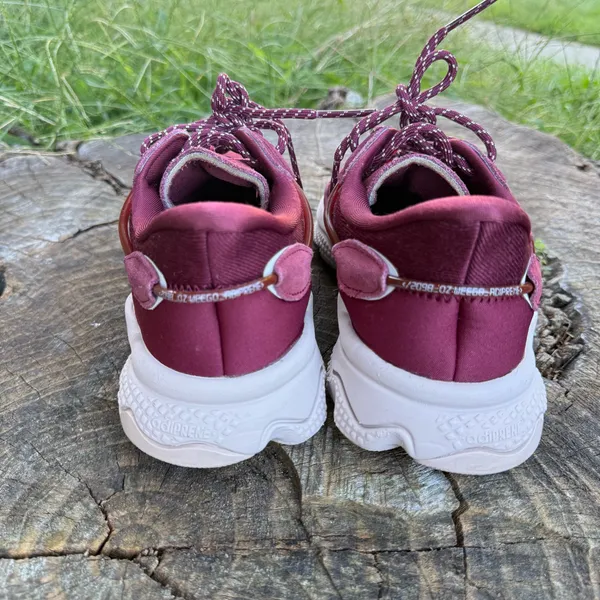 adidas Ozweego Burgundy Sneakers women shoes size 8.5 - Image 3