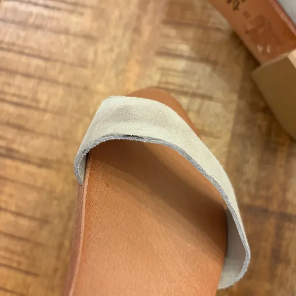 Free People Suede Western Buckle Sandals Women 36 US 5.5 Boho‎ Hippie Cowgirl - Image 11