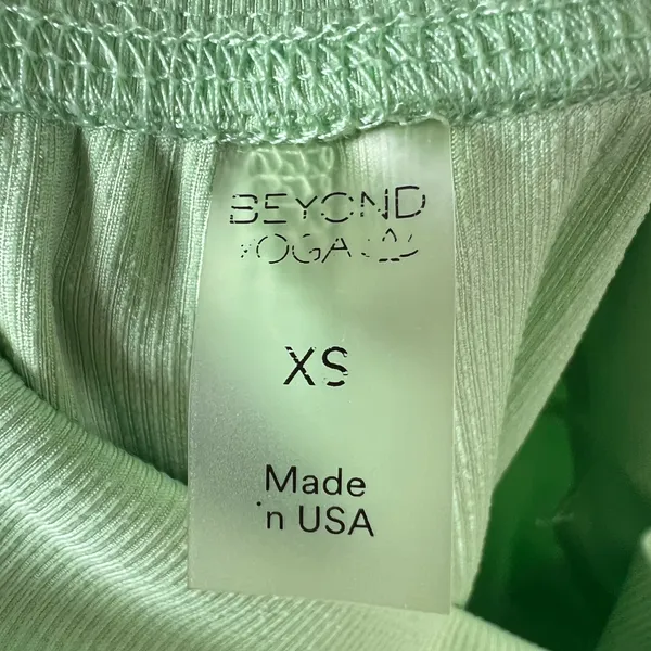 Beyond Yoga Heather Rib Midi Jogger Pistachio Ice Size‎ XS - Image 4