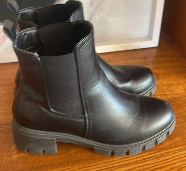 WANTED THUNDER CHUNKY BOOT SIZE 9 Black - Image 3