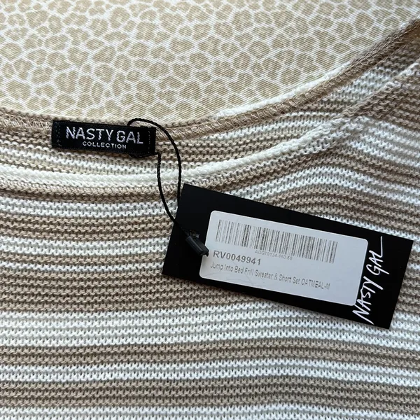 NWT Nasty Gal Jump Into Bed Frill Sweater - Image 2