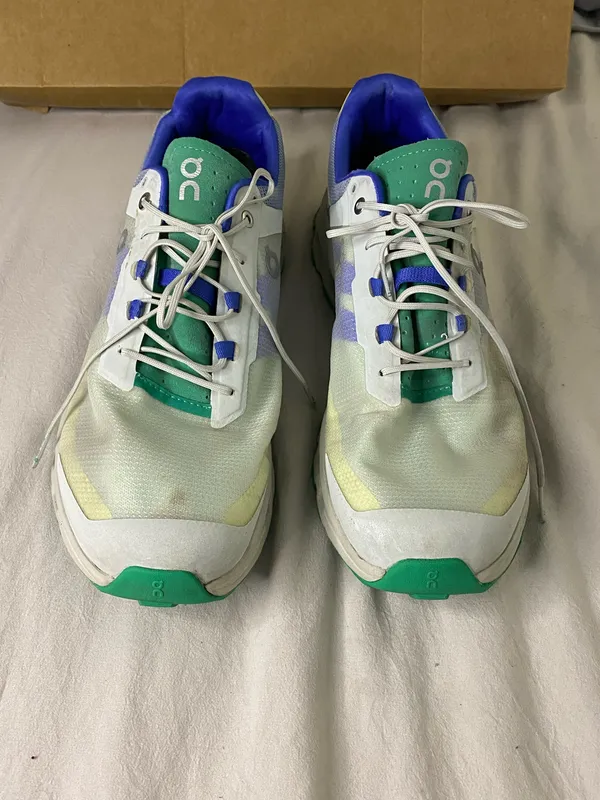 On Cloudvista Men's Creek/Mint Trail Running Shoes Size 12 - Image 2