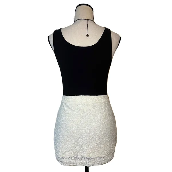 Abercrombie & Fitch Mini Skirt | Ivory Lace - Image 6