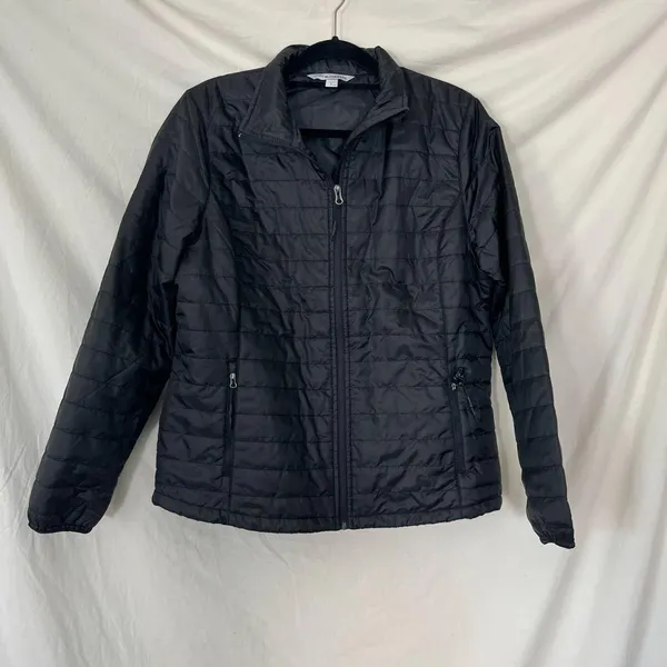 NWOT Port Authority Women's Packable Puffy Jacket Black L - Image 2