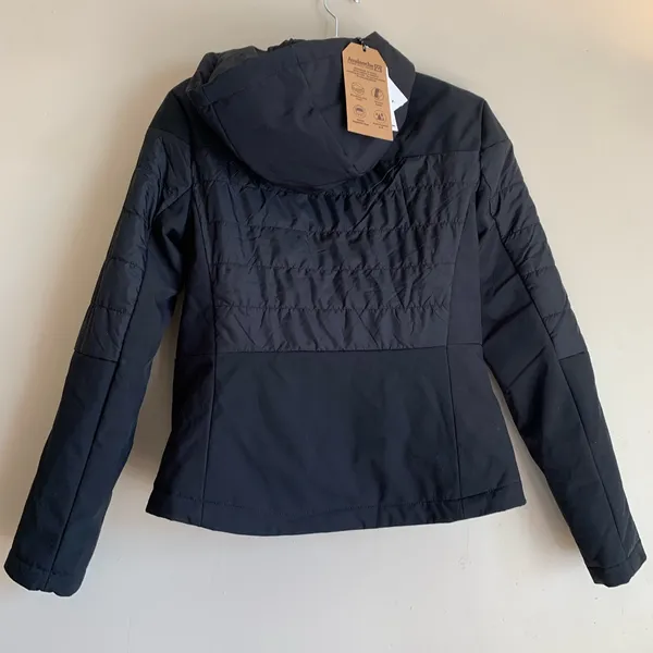 NWT Avalanche Black Women's Hooded Quilted Puffer Jacket Size XS NEW Outerwear - Image 4