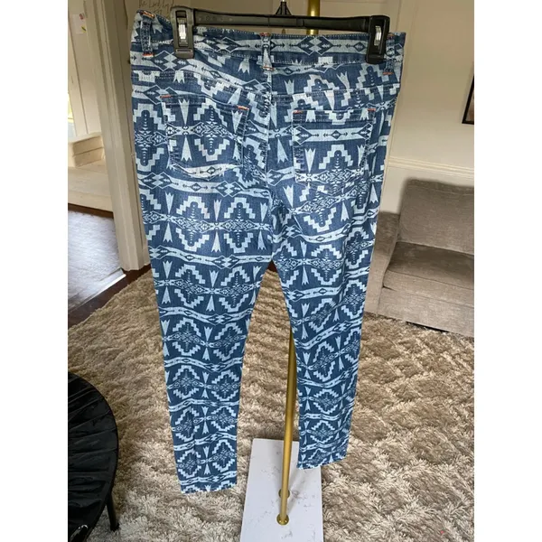Suko Tribal‎ Patterned Skinny Jeans Denim Boho Indie Aztec Roadrunner Festival 6 - Image 4