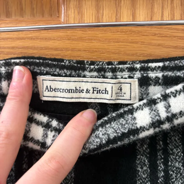 Abercrombie & Fitch Plaid Mini Skirt - Image 3