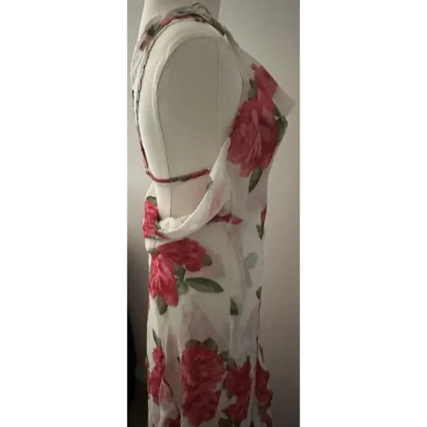 Forever 21 Betsey Johnson Rose Print Maxi Dress FLoral S - Image 3