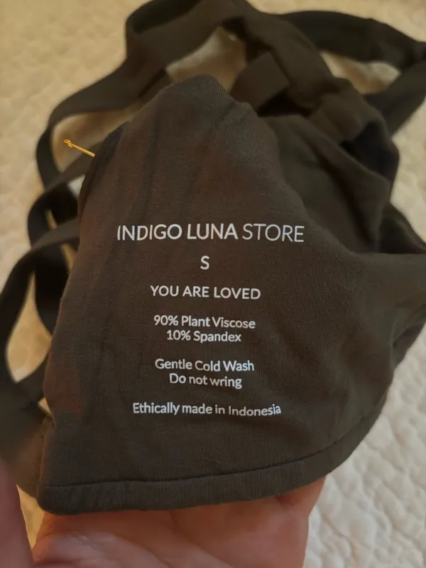 Indigo Luna Boxy Bra Black - Image 8