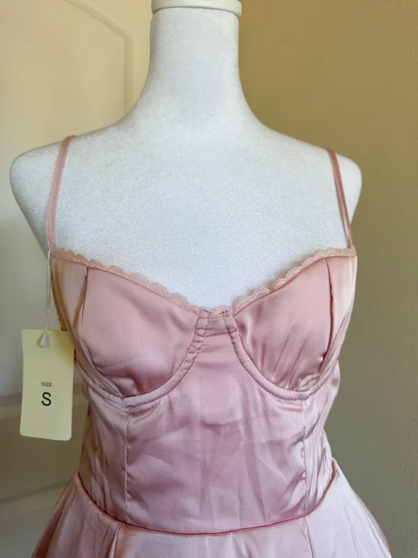 Hoco Dress Size S Pink - Image 2