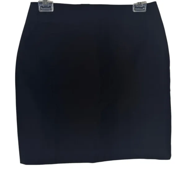 Banana Republic Black Stretch Pencil Skirt Women 2P Petite Professional Workwear - Image 7