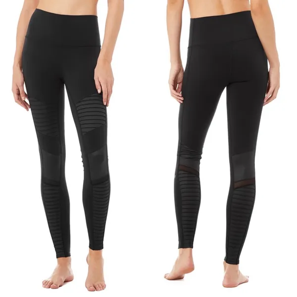 Alo High-Waist Moto Legging - Image 2