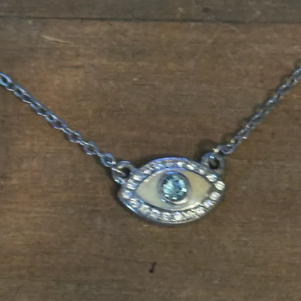 Lia Sophia Evil Eye Necklace - Image 3