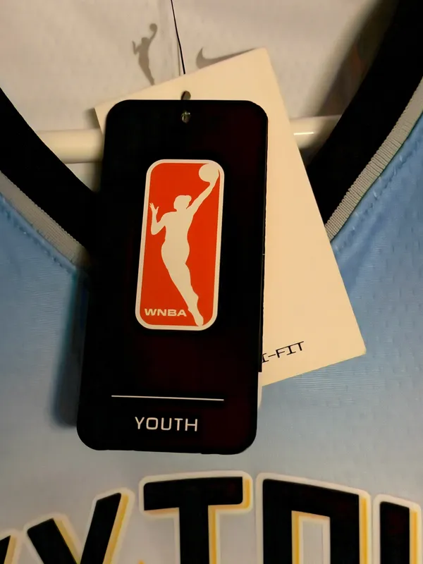 Youth Nike Angel Reese #5 WNBA Chicago Sky Rebel Edition Victory Jersey Sz Lg - Image 4